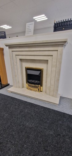 Marble fire surround complete