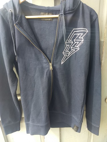 Replay mens hoodie navy - mens,