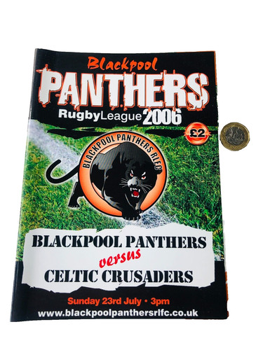 Rugby programme blackpool - rugby,