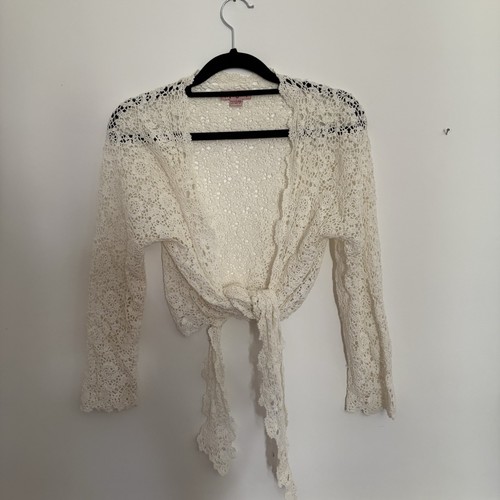 Monsoon crochet shrug bolero - crochet,