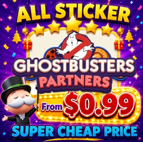 Monopoly stickers - monopoly, go