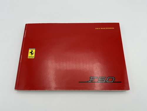 Ferrari f50 instructions - ferrari,