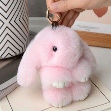15cm Fluffy Rabbit Fur Pom Pom