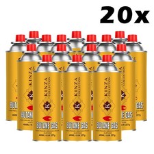 20x Butane Gas Bottles Canisters for Portable Stoves Grill Cooker BBQ Weed Wand