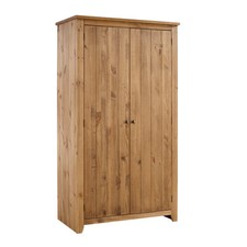 Havana Pine 2 Door Wardrobe Of