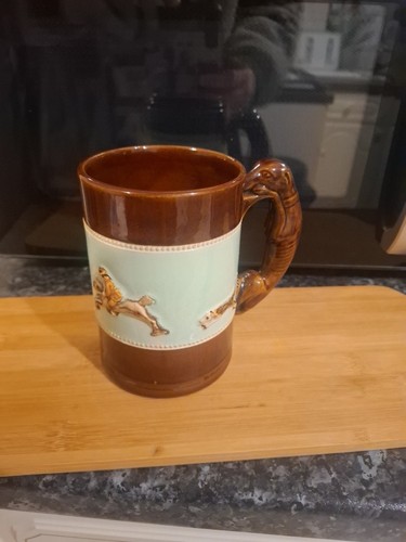 Horse dog fox hunt - fox,