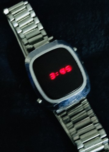Vintage led - 70’s, (red)