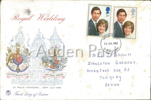 Royal wedding first day - day, cover