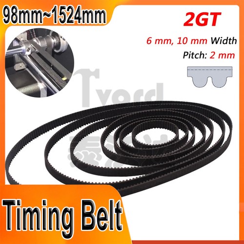 2gt 2mm pitch rubber timing - 2mm,