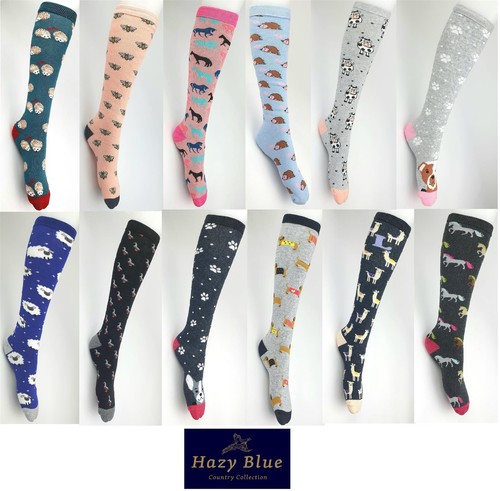 Hazy blue novelty long knee - hazy,