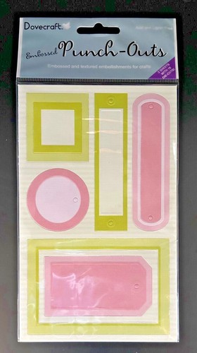 Dovecraft embossed punch outs - punch,