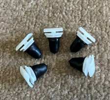 FOR SMART 5X Side Skirt, Sill Moulding Cover Trim Clips