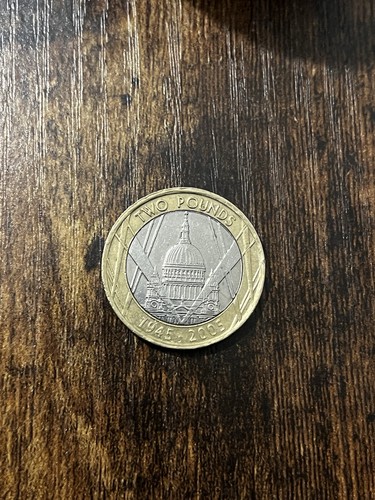 Rare coin 1945 2005 - £2, 1945-2005