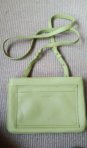 Jigsaw green smooth leather - green,