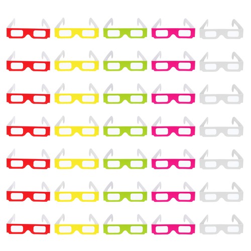 Pack diffraction glasses - 50,