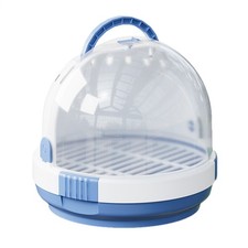 Parakeet Bird Travel Carrier Breathable Clear Parrot Travel Lightweight Cage New