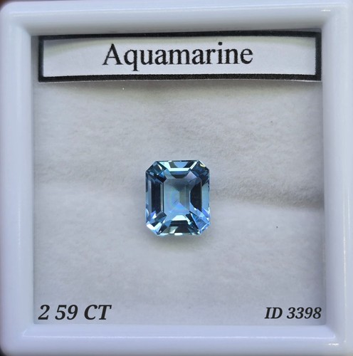 Natural aquamarine igi - ct,
