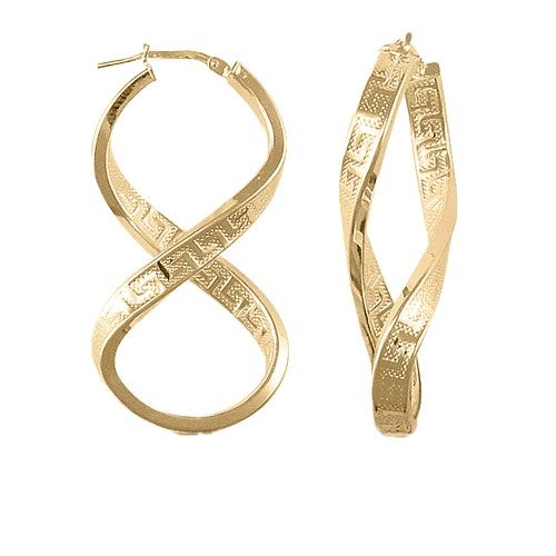 Gold silver hoop - gold,