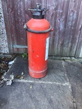 Vintage Antique Fire Extinguisher  Nu Swift Water Empty For Display Or Prop 1967