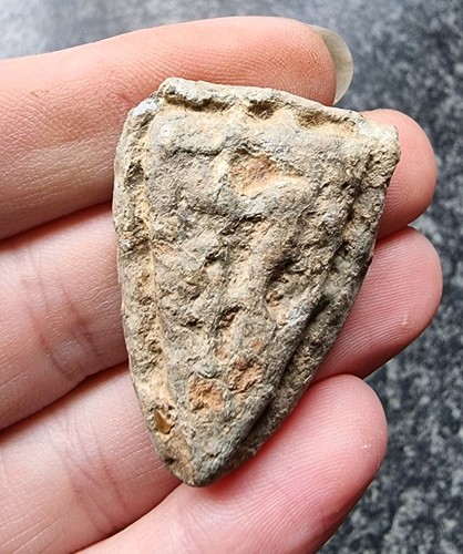 Medieval lead shield trade - lead,