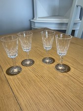 Four Waterford Crystal Sherry