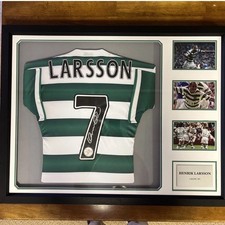 Henrik Larsson Hand Signed