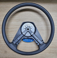 FORD ESCORT Mk3 VAN STEERING WHEEL GREY 81 AG 3600 AAW GENUINE NEW FORD RARE NOW