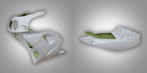 Klr15 fairing kit full - kit,