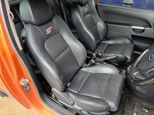 FORD FIESTA ST 150 2.0 MK6 FACELIFT HEATED FULL BLACK LEATHER FRONT & REAR SEATS