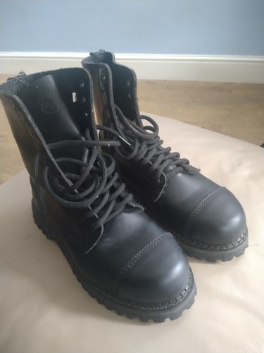 Fire trap boots ladies black - trap,