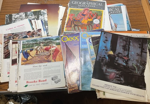 Vintage loose pages - (a),