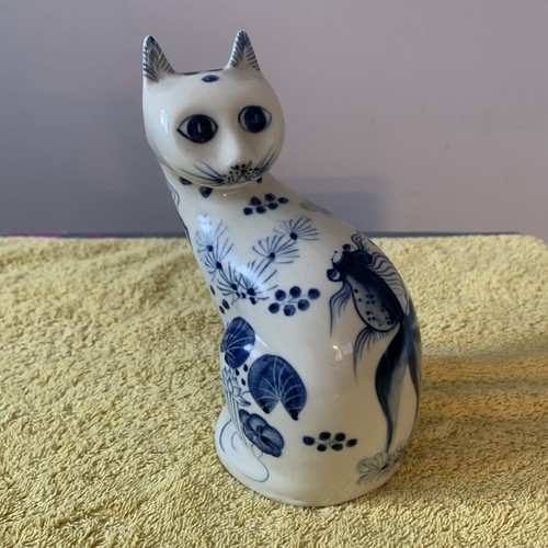 Blue and white ceramic - and,