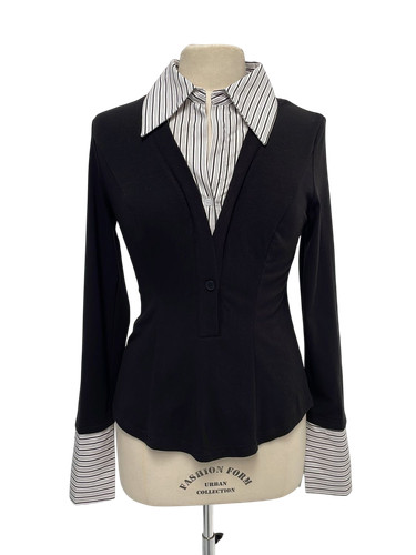 Commense mock shirt jumper - commense,