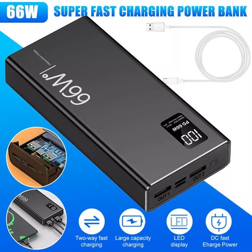 20000mah 66w portable power - 66w,