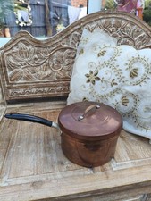 Antique Copper Pot with A Lid