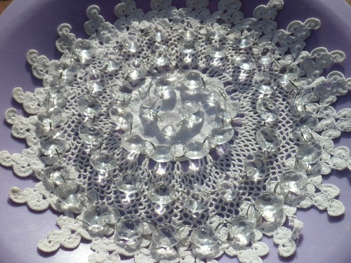 Chandelier crystals christmas - chandelier,