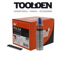 Spit 057543 C6-35 FH Pulsa Standard Collated Concrete Pins 35mm + 1 Fuel Cell (P