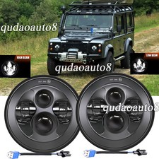 2x E-Mark Pair 7'' Black Led