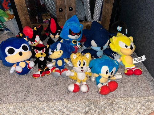 Sonic the hedgehog plush lot - the,