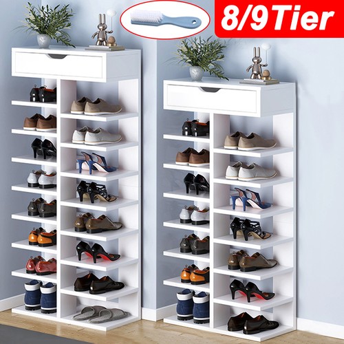 Tier shoe storage rack - 8/9,