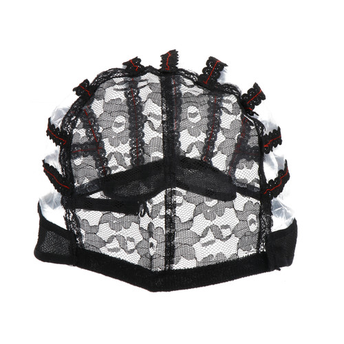 Breathable black nylon - black,