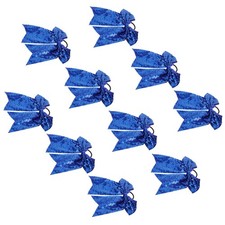  10 Pcs Cheerleading Accessories Bows for Cheerleaders Teen Girls