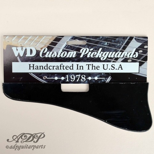 Lefty black pickguard - black, for