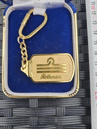 Vintage rothmans keyring metal - vintage,