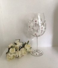 Hand Painted Extra Large White