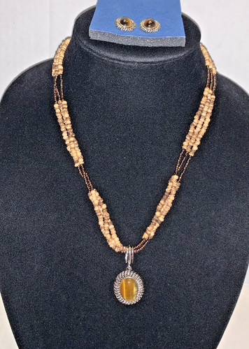 Avon tiger eye - avon, pendant