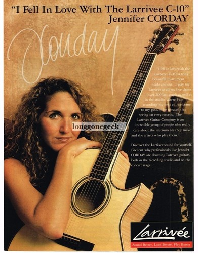 1999 larrivee acoustic - c-10,