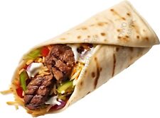 Beef Wrap sticker trailer cafe