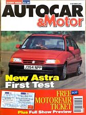 AUTOCAR MAGAZINE 09-OCT-91 -