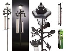  All In 1 Weather Station Wind Direction Anemometer Thermometer Rain Snow Gauge